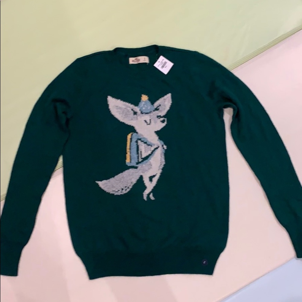 Hollister holiday knit sweater - Picture 2 of 4